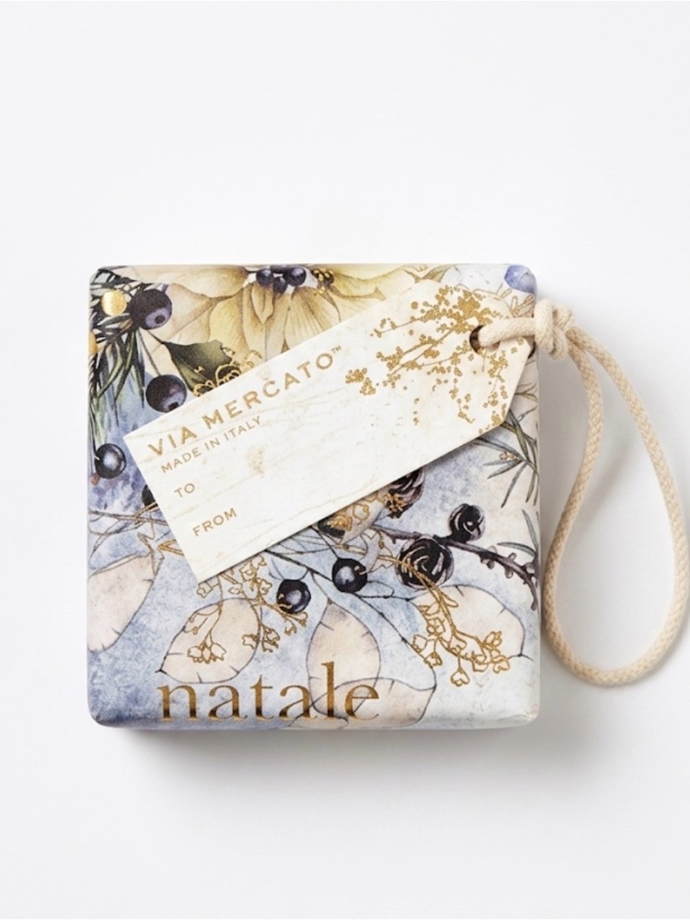 Via Mercato Natale Shea Butter Soap
